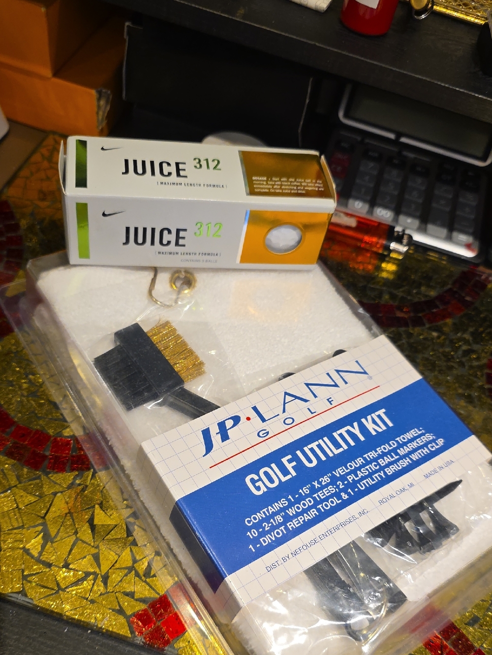 JP•LANN Golf Utility Kit – Blue & White